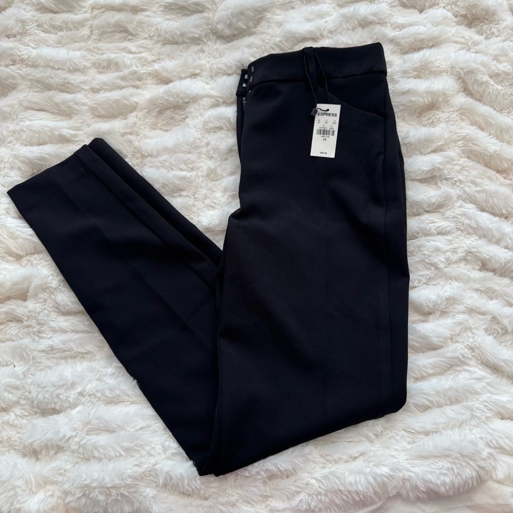 Express Women’s Black Editor Skinny High Rise Pants